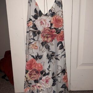Floral dress from local boutique